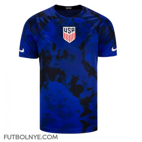 Camiseta Estados Unidos Visitante Equipación Mundial 2022 manga corta